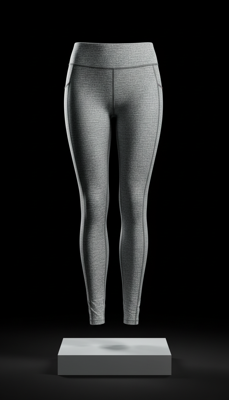 Silver Veil athletic leggings