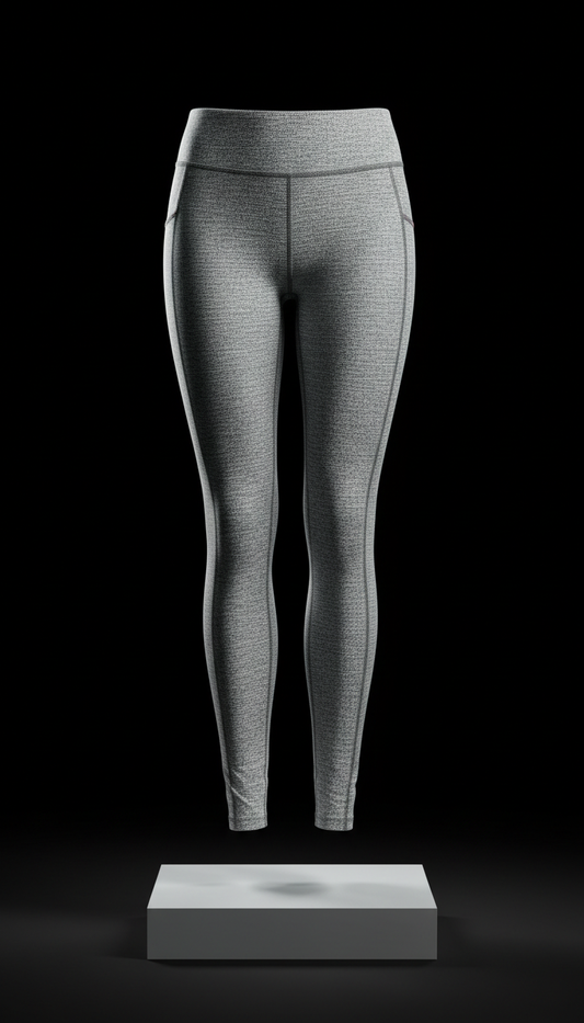 Silver Veil athletic leggings
