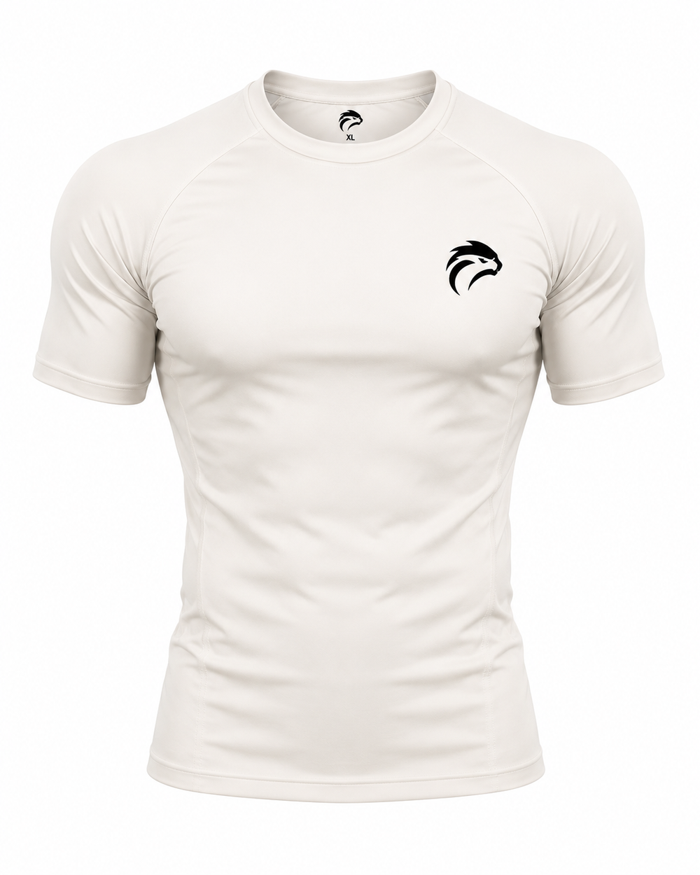 MBR Off White Compression Shirt Front Black Print